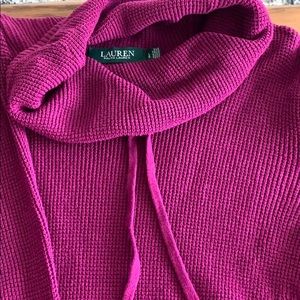 NEVER WORN. Ralph Lauren “funnel neck” sweater